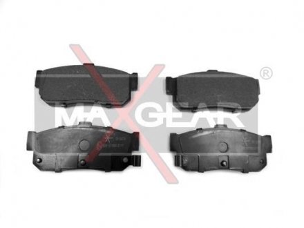 Комплект тормозных колодок, дисковый тормоз 19-0474 MAXGEAR 190474