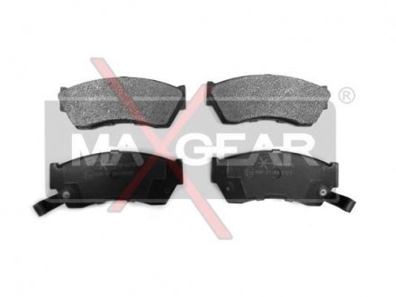 Комплект тормозных колодок, дисковый тормоз 19-0476 MAXGEAR 190476