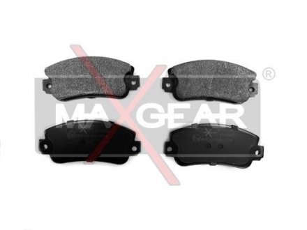 Комплект тормозных колодок, дисковый тормоз 19-0482 MAXGEAR 190482