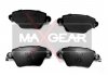 Комплект тормозных колодок, дисковый тормоз 19-0495 MAXGEAR 190495 (фото 1)