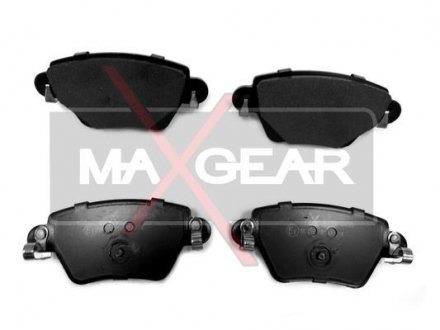 Комплект тормозных колодок, дисковый тормоз 19-0495 MAXGEAR 190495