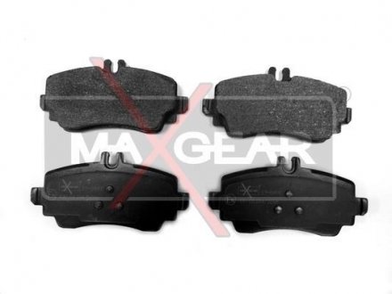 Комплект тормозных колодок, дисковый тормоз 19-0498 MAXGEAR 190498