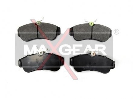 Комплект тормозных колодок, дисковый тормоз 19-0544 MAXGEAR 190544