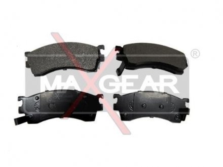 Комплект тормозных колодок, дисковый тормоз 19-0565 MAXGEAR 190565