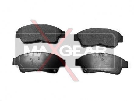 Комплект тормозных колодок, дисковый тормоз 19-0569 MAXGEAR 190569