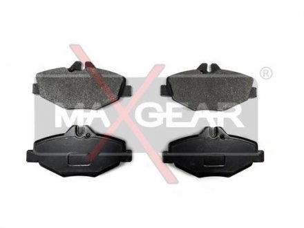 Комплект тормозных колодок, дисковый тормоз 19-0572 MAXGEAR 190572