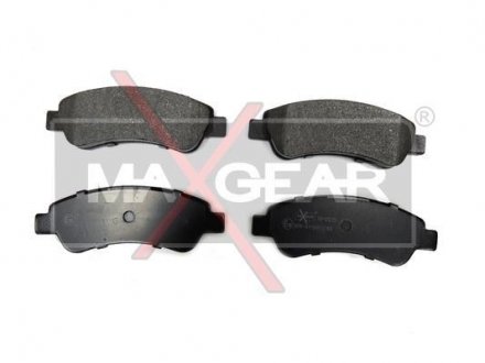 Комплект гальмівних колодок, дискове гальмо MAXGEAR 19-0575