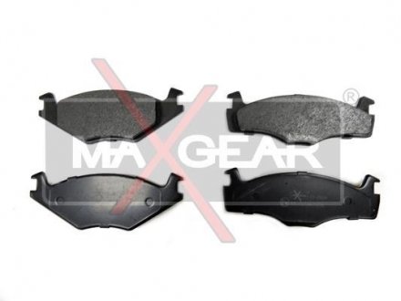 Комплект тормозных колодок, дисковый тормоз 19-0584 MAXGEAR 190584