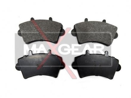 Комплект тормозных колодок, дисковый тормоз 19-0586 MAXGEAR 190586