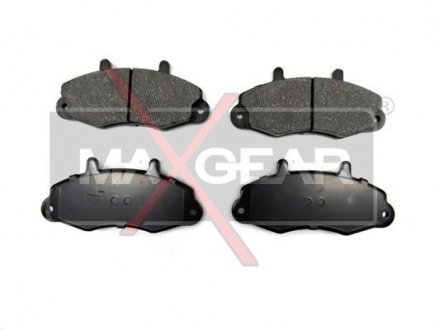 Комплект тормозных колодок, дисковый тормоз 19-0588 MAXGEAR 190588