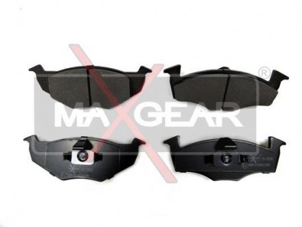 Комплект тормозных колодок, дисковый тормоз 19-0599 MAXGEAR 190599