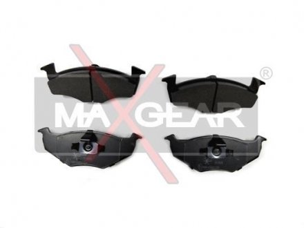 Комплект тормозных колодок, дисковый тормоз 19-0608 MAXGEAR 190608