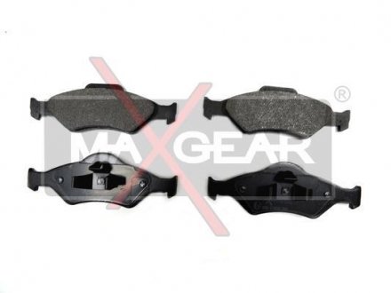 Комплект тормозных колодок, дисковый тормоз 19-0622 MAXGEAR 190622