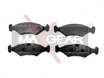 Комплект тормозных колодок, дисковый тормоз 19-0627 MAXGEAR 190627