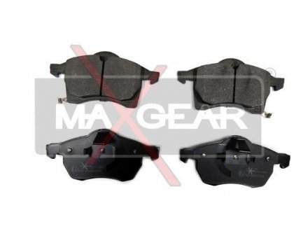 Комплект тормозных колодок, дисковый тормоз 19-0641 MAXGEAR 190641