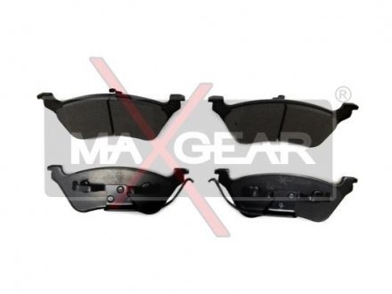 Комплект тормозных колодок, дисковый тормоз 19-0646 MAXGEAR 190646