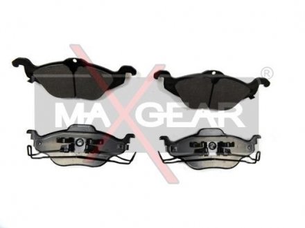 Комплект тормозных колодок, дисковый тормоз 19-0664 MAXGEAR 190664