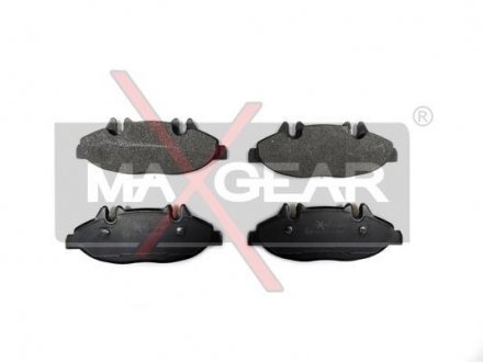 Комплект тормозных колодок, дисковый тормоз 19-0669 MAXGEAR 190669