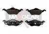 Комплект тормозных колодок, дисковый тормоз 19-0676 MAXGEAR 190676 (фото 1)