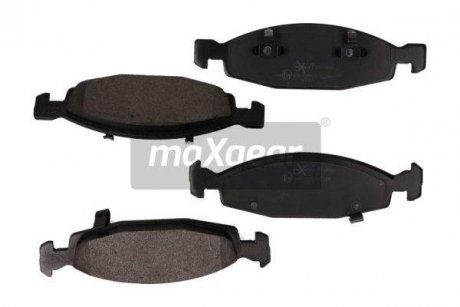 Комплект тормозных колодок, дисковый тормоз 19-0886 MAXGEAR 190886