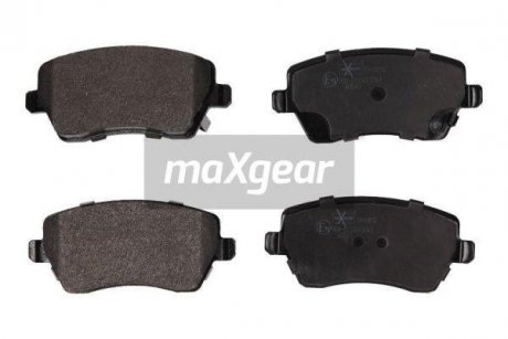 Колодки гальмівні передні 01- /Megane II / Scenic II 09.03- MAXGEAR 190892 (фото 1)