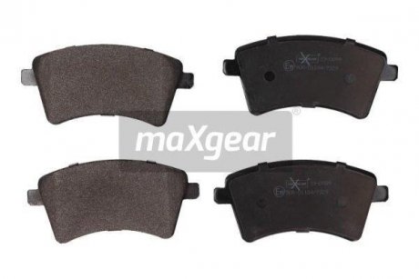 Комплект тормозных колодок, дисковый тормоз 19-0899 MAXGEAR 190899 (фото 1)