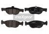 Комплект тормозных колодок, дисковый тормоз 19-1089 MAXGEAR 191089 (фото 1)