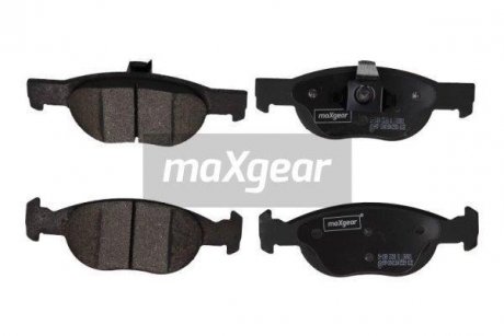 Комплект тормозных колодок, дисковый тормоз 19-1089 MAXGEAR 191089