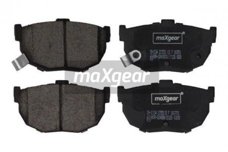 Комплект тормозных колодок, дисковый тормоз 19-1134 MAXGEAR 191134