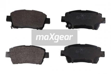 Комплект тормозных колодок, дисковый тормоз 19-1153 MAXGEAR 191153 (фото 1)