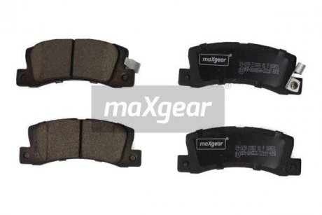 Комплект тормозных колодок, дисковый тормоз 19-1159 MAXGEAR 191159 (фото 1)