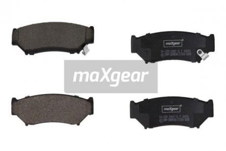 Комплект тормозных колодок, дисковый тормоз 19-1376 MAXGEAR 191376