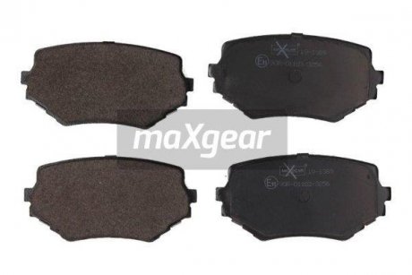 Комплект тормозных колодок, дисковый тормоз 19-1389 MAXGEAR 191389