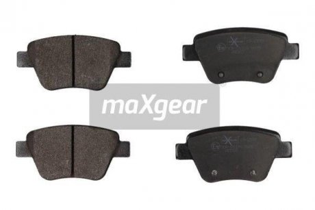 Комплект тормозных колодок, дисковый тормоз 19-1559 MAXGEAR 191559