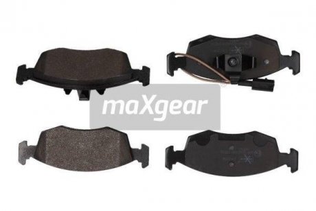 Колодки тормозные FIAT P. PUNTO 12-/EVO 09- 1,2-1,4 MAXGEAR 192108