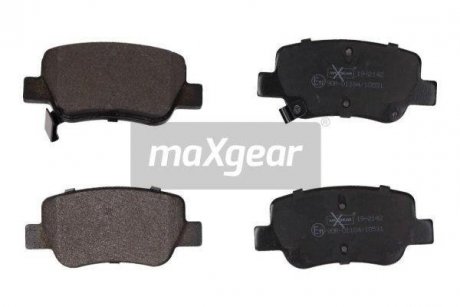 Колодки тормозные TOYOTA T. AVENSIS 09- MAXGEAR 192142