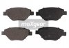 Колодки тормозные RENAULT P. MEGANE 02- 1,4 BEZ CZU MAXGEAR 192157 (фото 1)