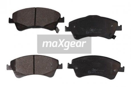 Колодки гальмівні TOYOTA P. AURIS 07-/AVENSIS 09- MAXGEAR 192159