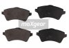 Колодки тормозные LAND ROVER P. FREELANDER 00- MAXGEAR 192163 (фото 1)