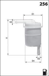 Фильтр топлива MECAFILTER ELE6016