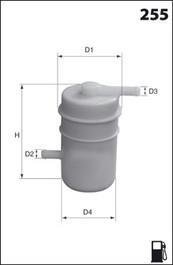 Фильтр топлива MECAFILTER ELE6037