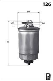 Топливный фильтр MECAFILTER ELG5210