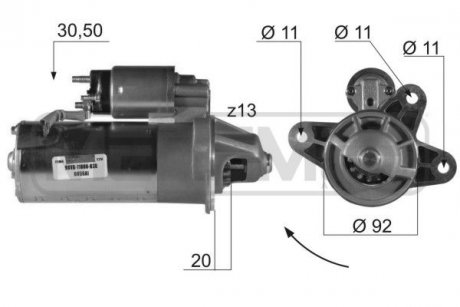 Стартер Messmer 220164A