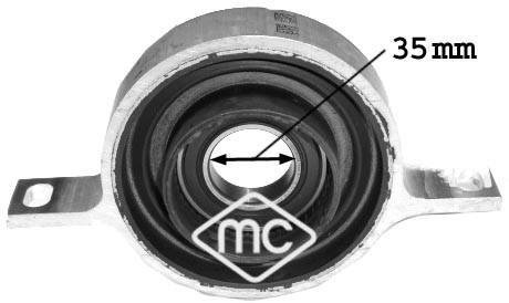 Подшипник подвесной BMW Е46/90/91 (98-04) (d=35mm) Metalcaucho 05836