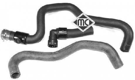 Патрубок системи охолодження Metalcaucho 08634