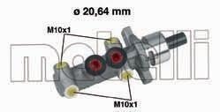 Главный тормозной цилиндр Metelli 050245