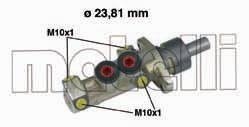 Циліндр гальмівний (головний) Metelli 05-0299