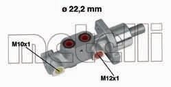 Цилиндр гидравлический тормозной Metelli 05-0365