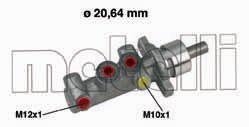 Головний гальмівний циліндр Metelli 050416