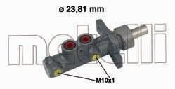 Циліндр гол. гальмівний 97-00, (2 виходи) Metelli 050486
